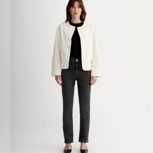 Everlane Black Faded Wash Jeans